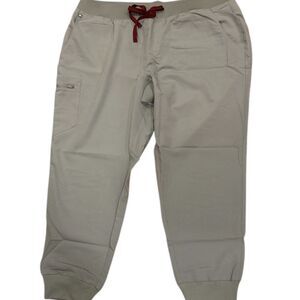 Figs Light Gray Women’s 2.0 Jogger Scrubs Size 3X New with tags MSRP 48.00